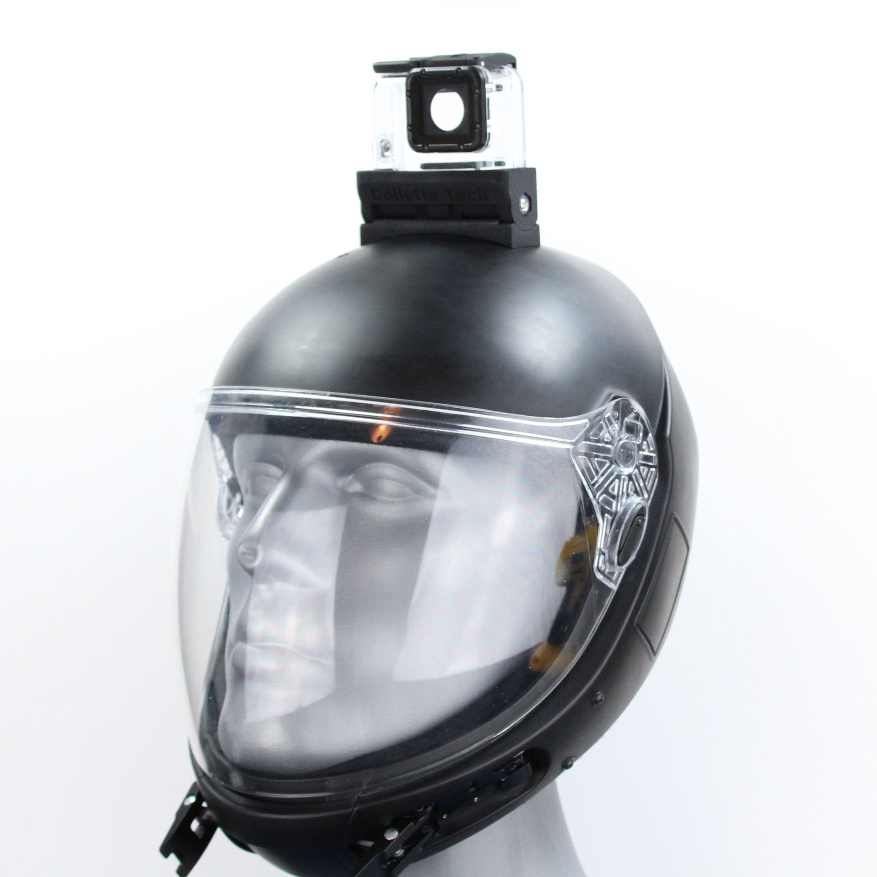 cutaway motorcycle helmet TheRock KISS Hero 5 + 6 Non-cutaway snag resistant mount