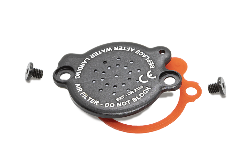 Ares 2 battery Cover with air filter