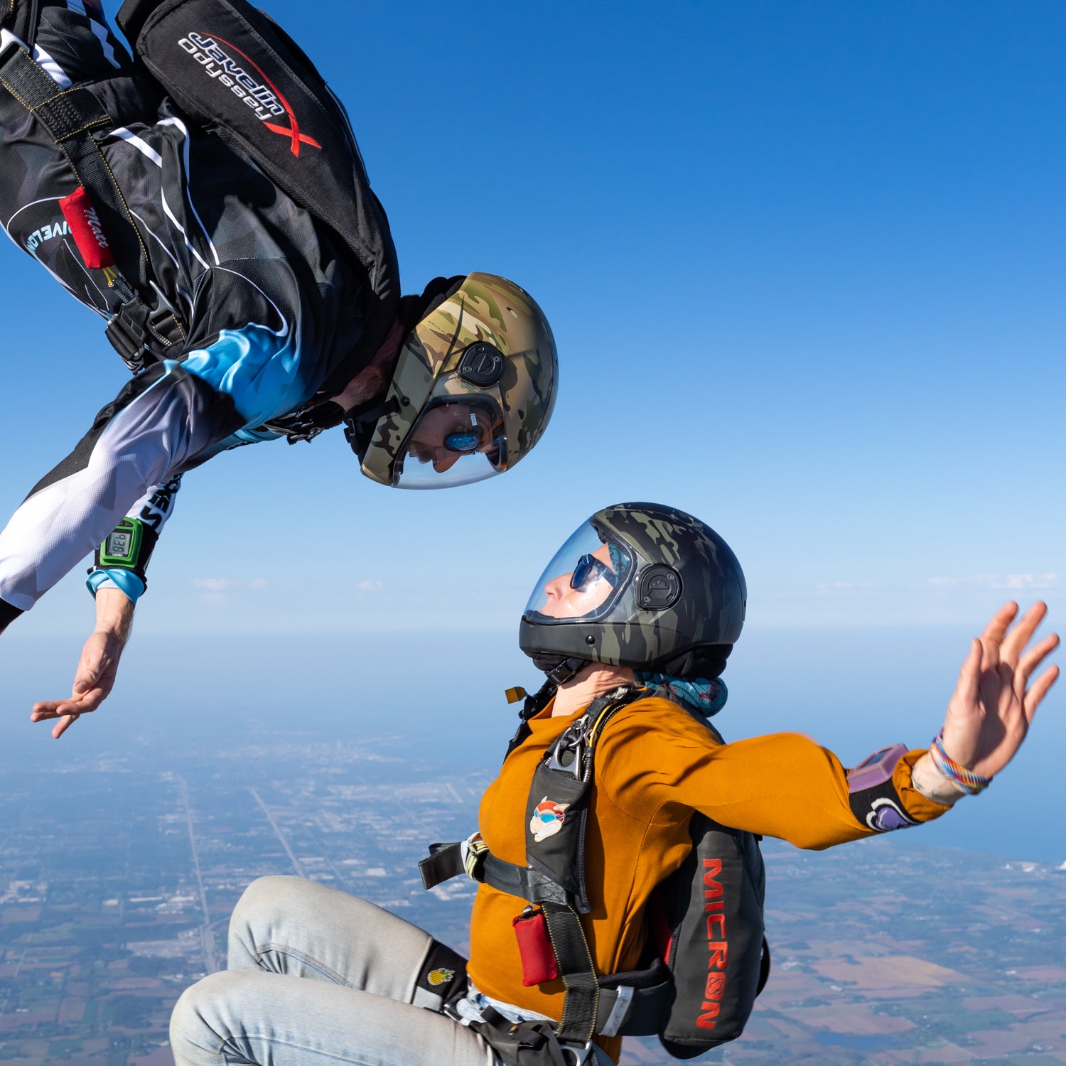 Cookie G35 Skydiving Helmet (Tactical Green)