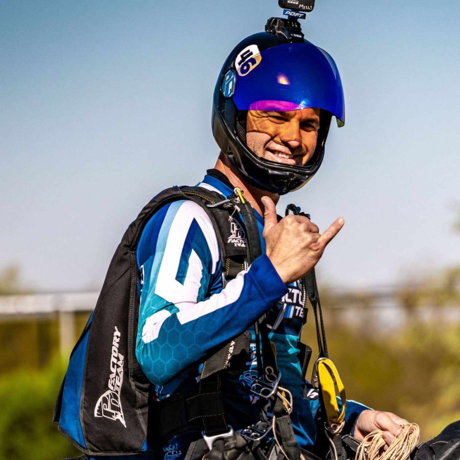 Cookie G4 Skydiving Helmet (Camo Green)