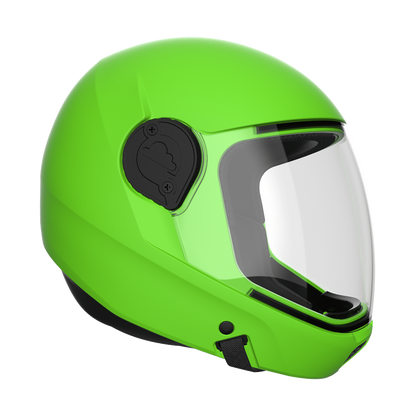 Cookie G4 Skydiving Helmet (Lime Green)